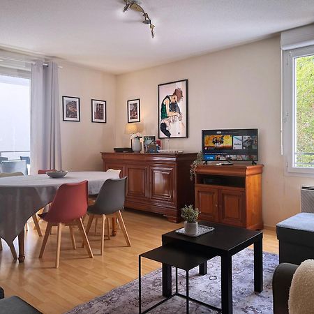 Joli 3P Avec Terrasse Et Garage Proche Centre Appartement Straatsburg Buitenkant foto