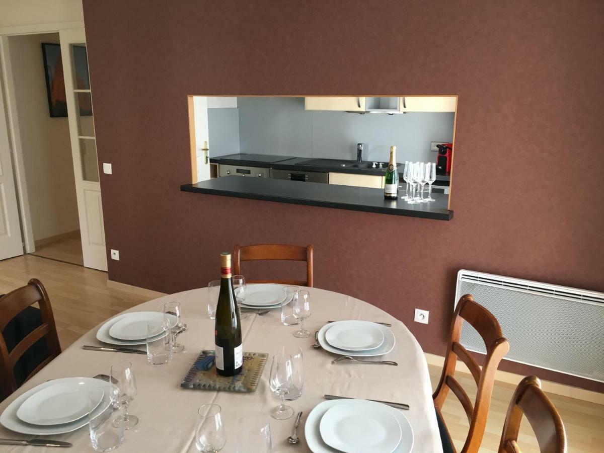 Joli 3P Avec Terrasse Et Garage Proche Centre Appartement Straatsburg Buitenkant foto