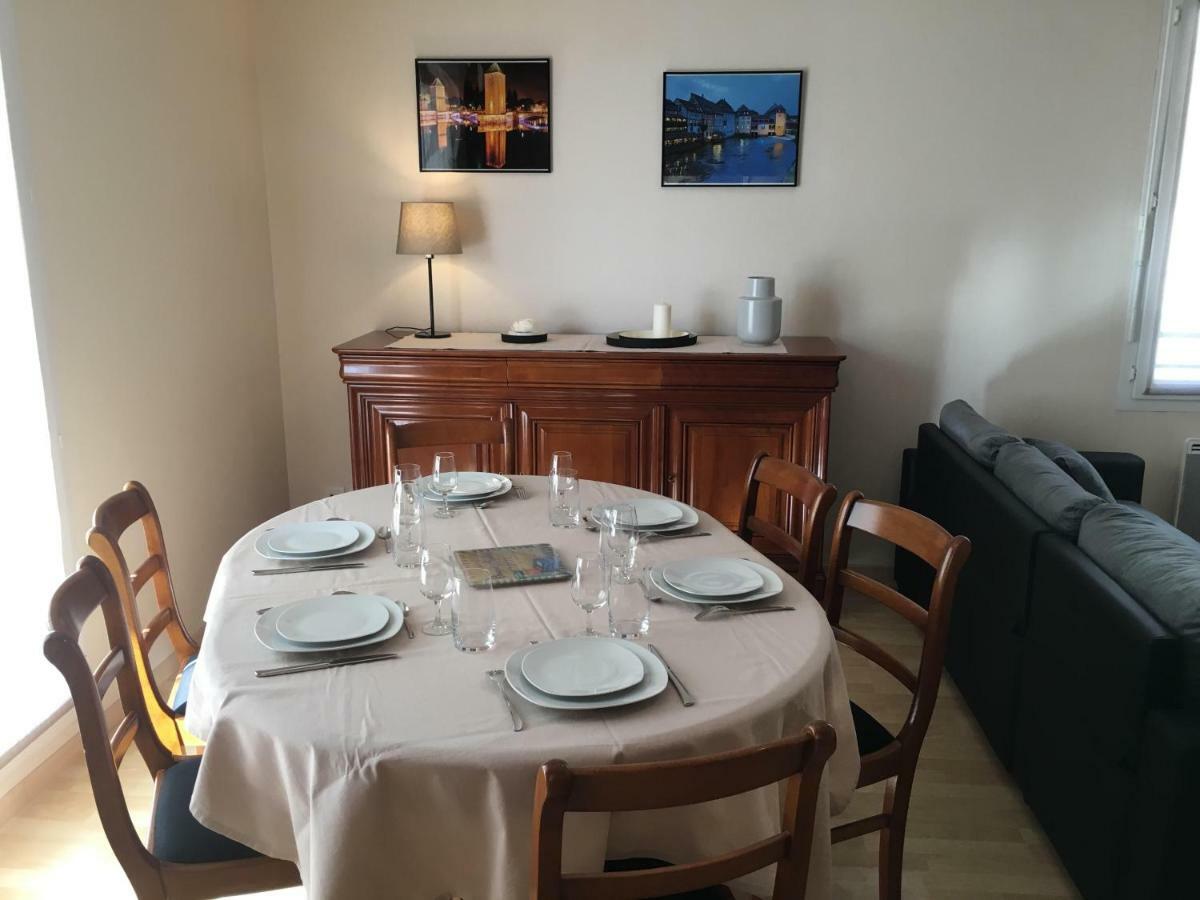 Joli 3P Avec Terrasse Et Garage Proche Centre Appartement Straatsburg Buitenkant foto