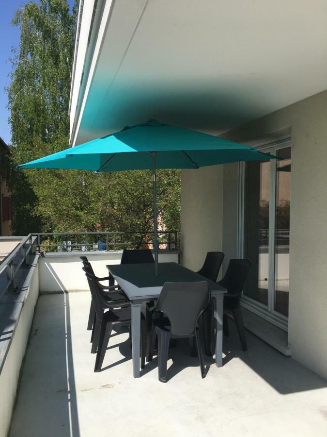 Joli 3P Avec Terrasse Et Garage Proche Centre Appartement Straatsburg Buitenkant foto